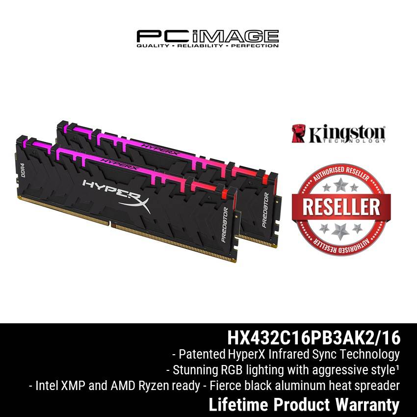 kingston hyperx predator ddr4 3200mhz