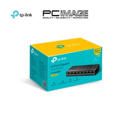 TP-LINK LS1008G 8-PORT GIGABIT 10/100/1000MBPS DESKTOP SWITCH