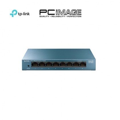TP-LINK LS108G 8 PORT GIGABIT DESKTOP SWITCH (STEEL CASE)