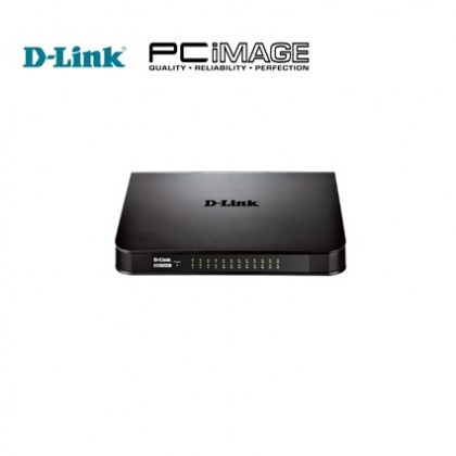 D-LINK DES-1024A 24 PORT 10/100MBPS DESKTOP UNMANAGED SWITCH