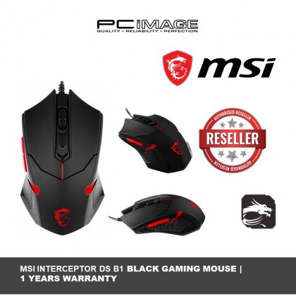 MSI INTERCEPTOR DS B1 GAMING MOUSE MSI INTERCEPTOR DS B1 GAMING MOUSE