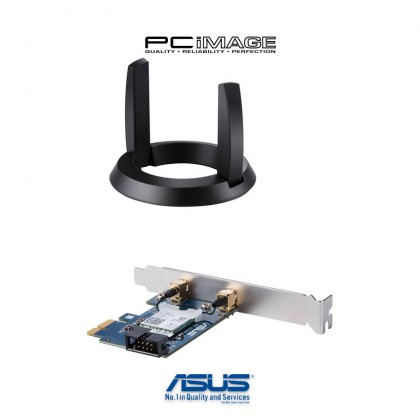 ASUS PCE-BE92BT WiFi 7 PCIE Wireless Adapter BE9300 Tri-Band 6GHz Bluetooth 5.4 External Antenna