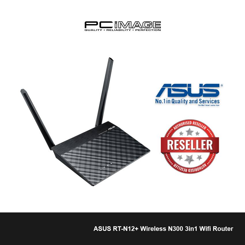 Asus Rt N12 Wireless N300 3in1 Wifi Router Pc Image