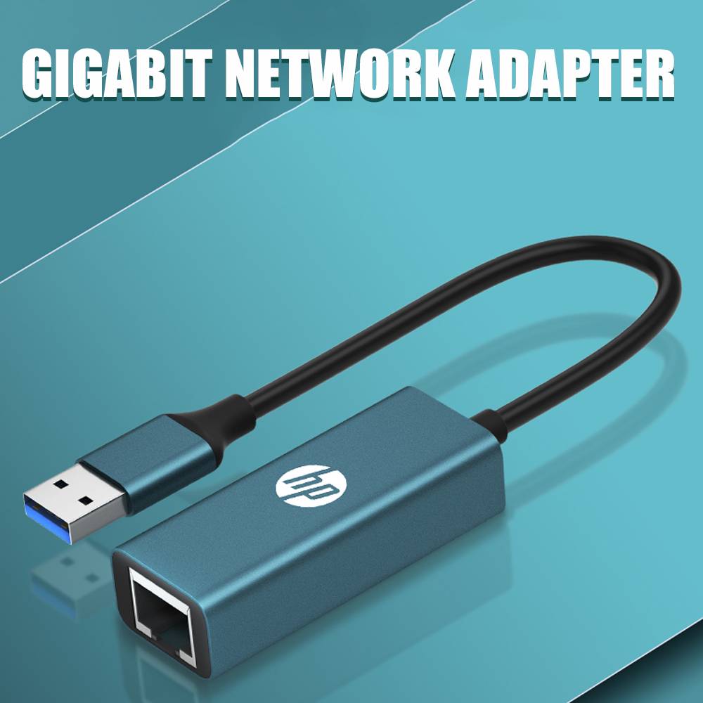 HP DHCCT101 2 IN 1 USB3.0 to RJ45 Lan Gigabit Network Adapter