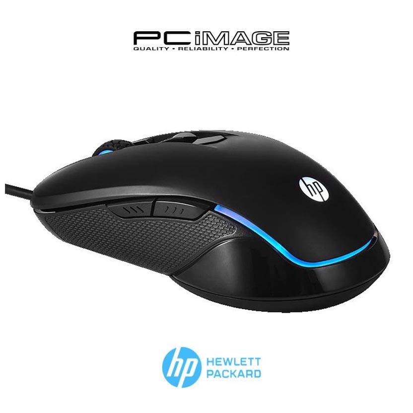 HP M200 USB Wired Optical Gaming Mouse (Black)