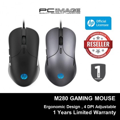 HP M280 Optical Gaming Mouse - 4 Color LED