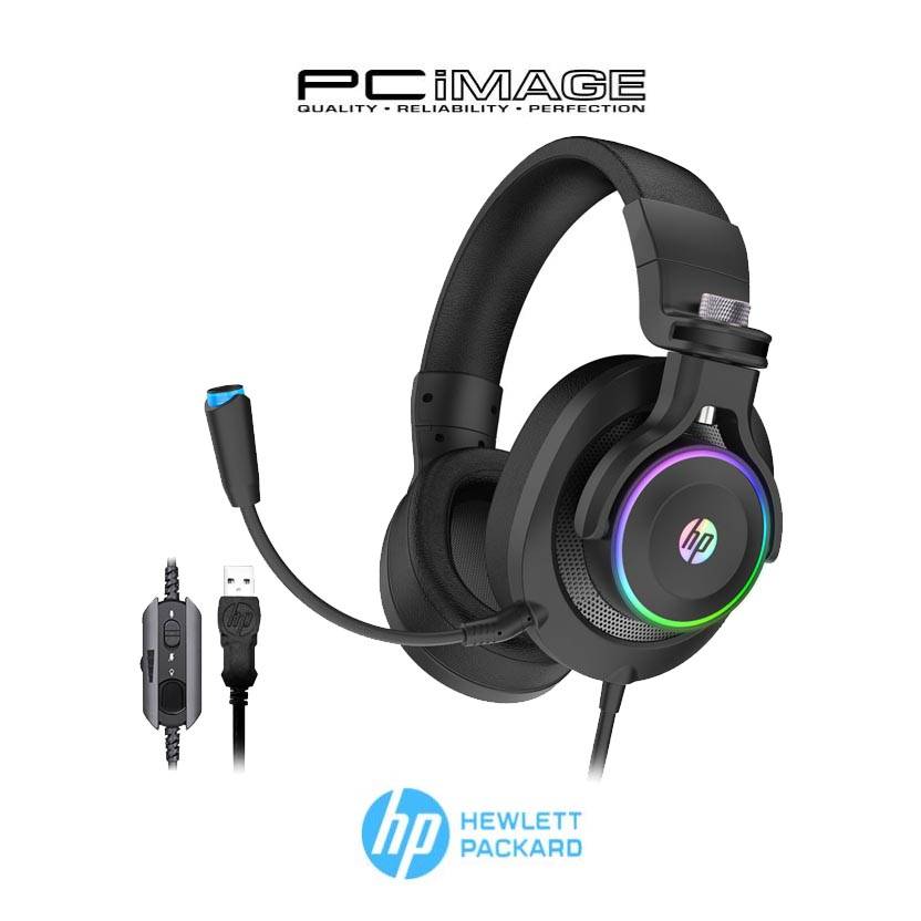 HP H500GS 7.1 Gaming Headsets Stereo Gamer Headphone With Mic RGB Light