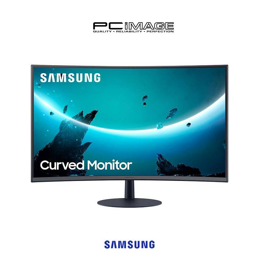 SAMSUNG T55 LC27T55 27" 75Hz VA Panel Curve Monitor PC Image