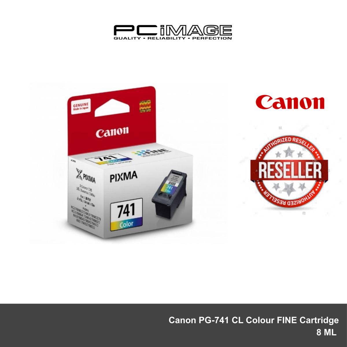 CANON GENUINE 741 COLOR FINE CARTRIDGE PC Image
