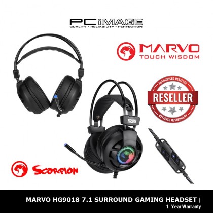 MARVO HG9018 7.1 SURROUND GAMING HEADSET - HG9018