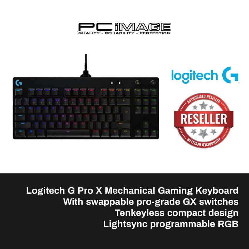 LOGITECH G Pro X Mechanical Gaming Keyboard PC Image