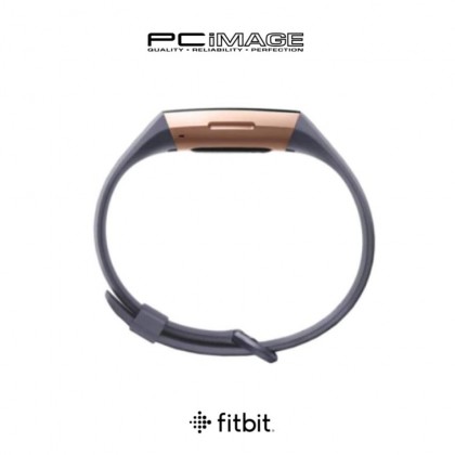 FITBIT CHARGE 3 FITNESS TRACKER - ROSE GOLD/BLUE GREY