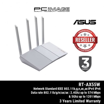 ASUS Router RT-AX55 / RT-AX1800HP AX1800 Dual Band WiFi 6 Router AI-Mesh MU-MIMO and OFDMA