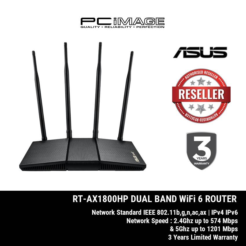 ASUS Router RT-AX55 AX1800 Dual Band WiFi 6 Router AI-Mesh MU-MIMO and ...