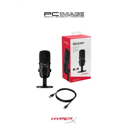 HYPERX SOLOCAST STANDALONE MICROPHONE - HMIS1X-XX-BK/G