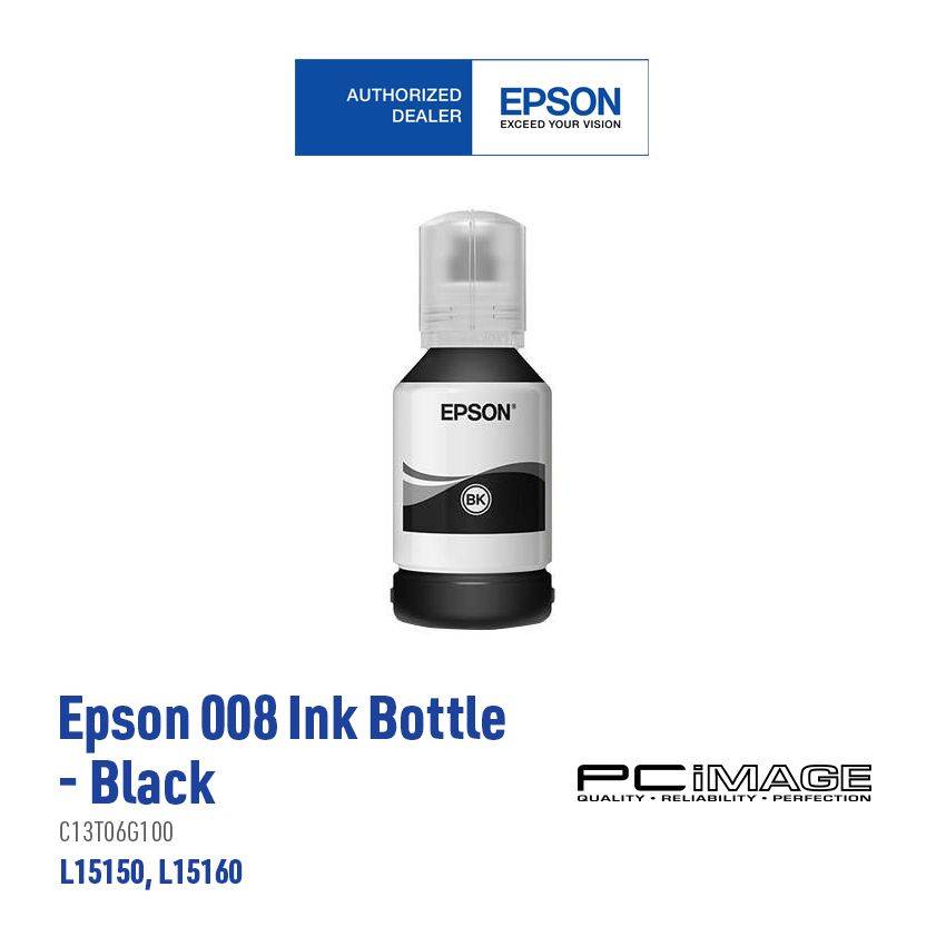 EPSON 008 C13T06G Pigment Ink Bottle ( For L15150, L15160 ) | PC Image
