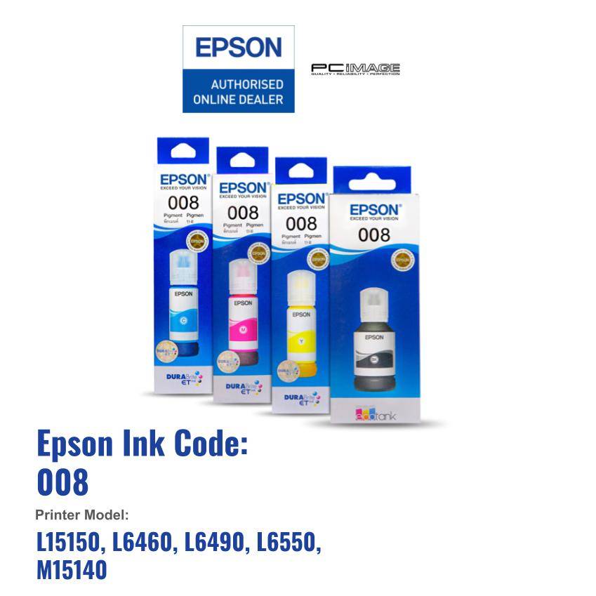 EPSON 008 C13T06G Pigment Ink Bottle ( For L15150, L15160 ) PC Image