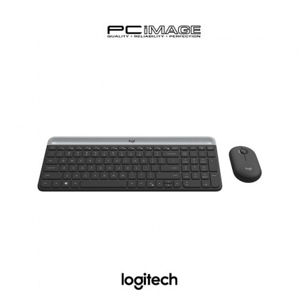 LOGITECH MK470 Slim Wireless Keyboard and Mouse Combo
