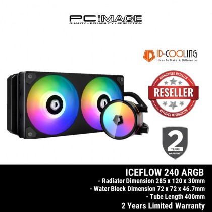 ID-COOLING ICEFLOW 240 ARGB CPU LIQUID COOLING