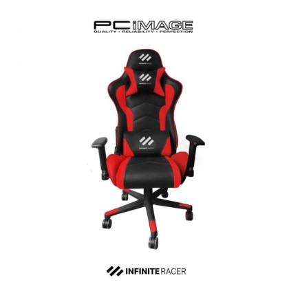 INFINITE RACER PRIME SERIES SY-8003 Gaming Chair - 2D Armrest, Plastic Base, 60mm Caster, PU Leather, <100KG