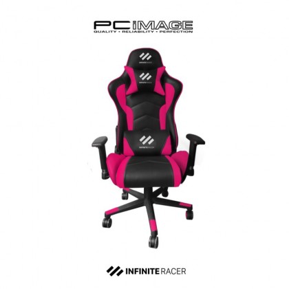 INFINITE RACER PRIME SERIES SY-8003 Gaming Chair - 2D Armrest, Plastic Base, 60mm Caster, PU Leather, <100KG