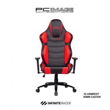 INFINITE RACER ALIGNMENT-FIX SERIES KW-G67 Gaming Chair - 1D/4D Armrest, Metal Base, 60/75mm Caster, PU+PVC Leather, <120KG