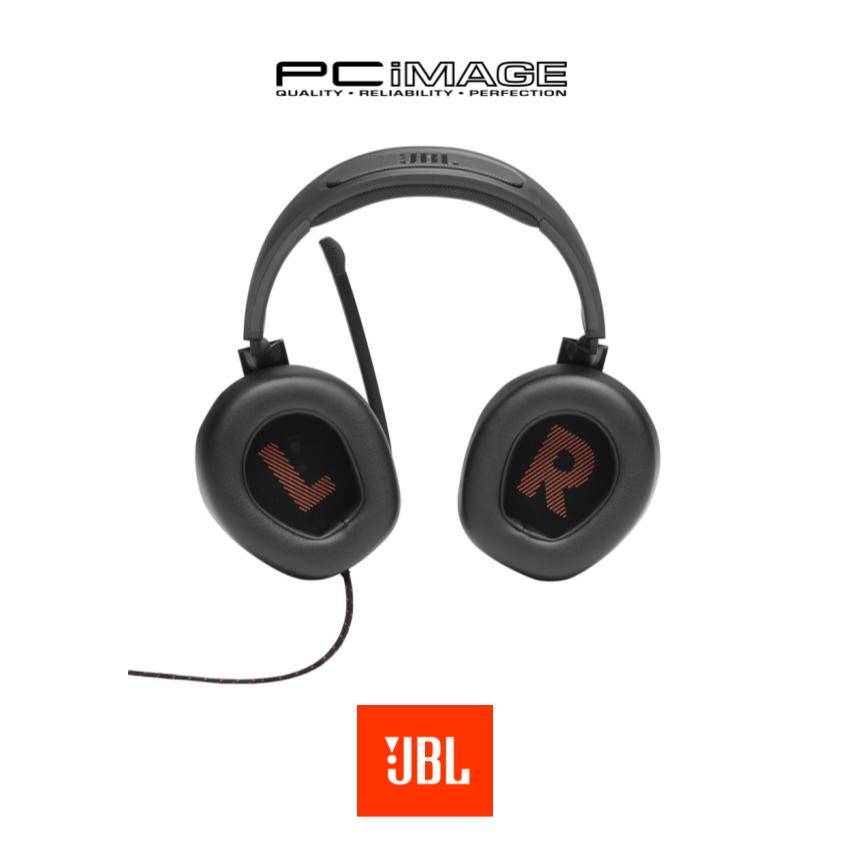 JBL Quantum 300 Hybrid Wired OverEar Gaming Headset With Flipup Mic