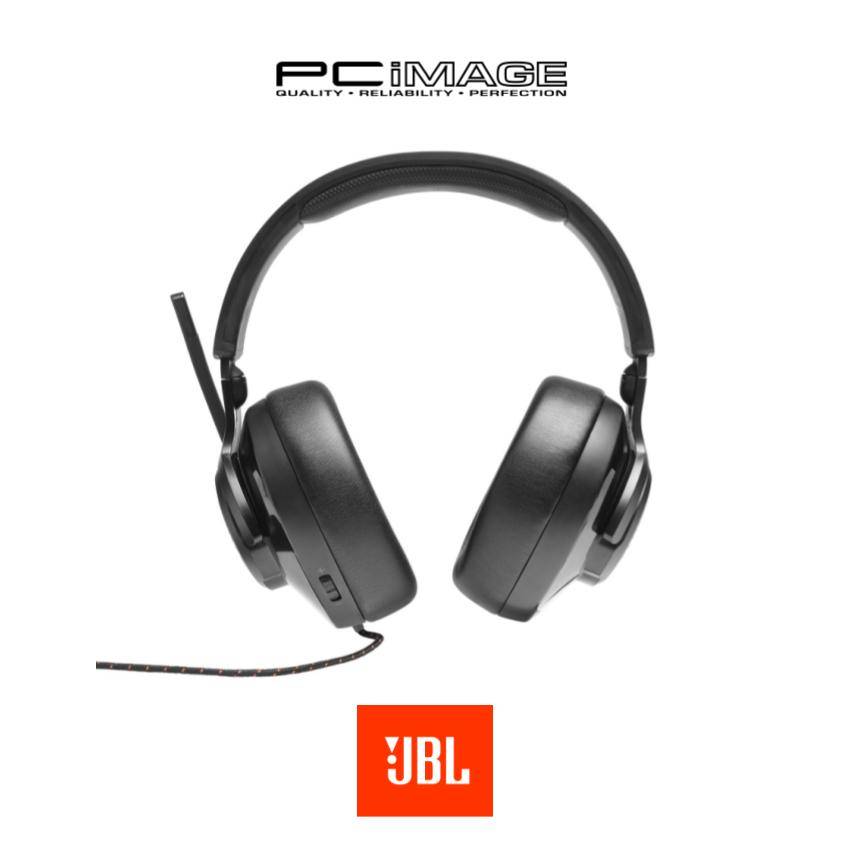 JBL Quantum 300 Hybrid Wired OverEar Gaming Headset With Flipup Mic