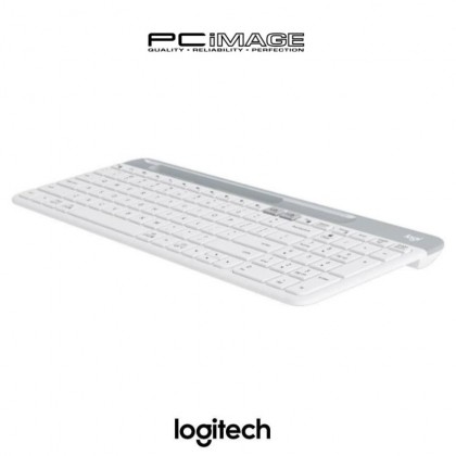 Logitech K580 Slim Multi Device Wireless Keyboard With Built In Phone Cradle, Whisper-Quiet, Fluid Keyboard