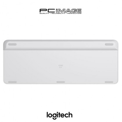 Logitech K580 Slim Multi Device Wireless Keyboard With Built In Phone Cradle, Whisper-Quiet, Fluid Keyboard