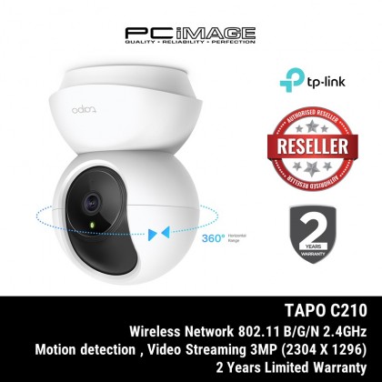 TP-LINK Tapo C210 Pan/Tilt Home Security Wi-Fi Camera TP-LINK Tapo C210 Pan/Tilt Home Security Wi-Fi Camera