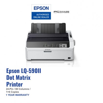 EPSON LQ-590II 24 Pin Dot Matrix Impact Printer