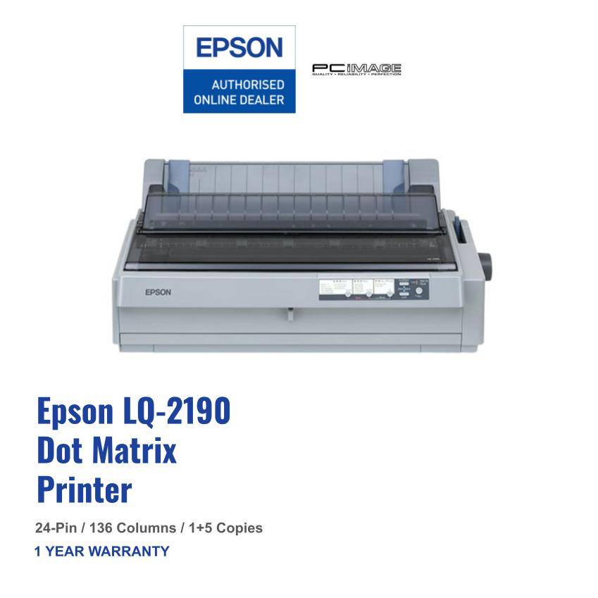 EPSON LQ2190 24Pin Wide Carriage Dot Matrix Printer PC Image