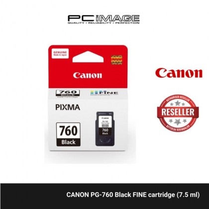 CANON PG-760 BLACK FINE CARTRIDGE (7.5 ML)