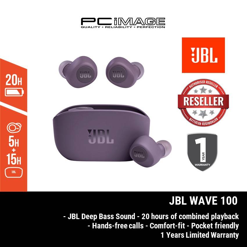 JBL WAVE 100TWS True Wireless Earbuds