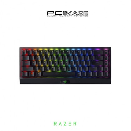 RAZER BlackWidow V3 Mini HyperSpeed 65% Wireless Mechanical Gaming Keyboard - Green/Yellow Switch