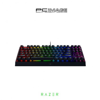 RAZER BlackWidow V3 Tenkeyless Mechanical Keyboard - Green/Yellow Switch
