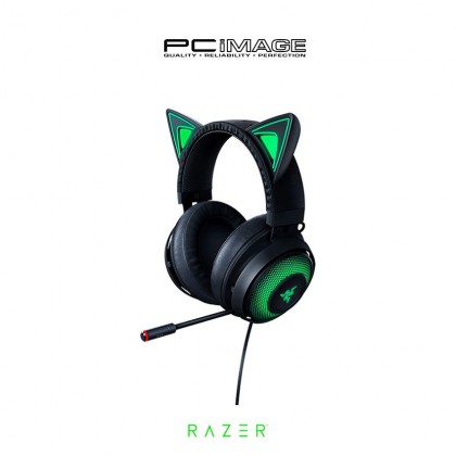 RAZER Kraken Kitty Chroma Gaming Headset - Black/Quartz