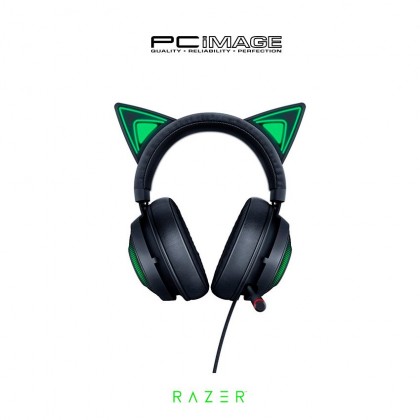 RAZER Kraken Kitty Chroma Gaming Headset - Black/Quartz