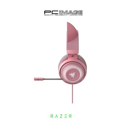 RAZER Kraken Kitty Chroma Gaming Headset - Black/Quartz