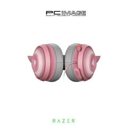 RAZER Kraken Kitty Chroma Gaming Headset - Black/Quartz