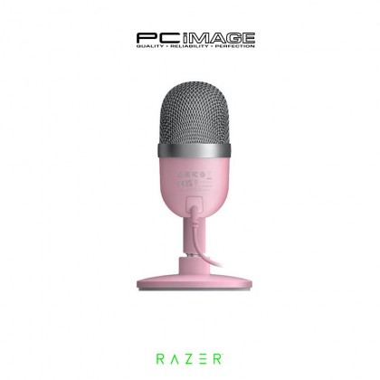 RAZER Seiren Mini Ultra Compact Condenser Microphone - Quartz Pink