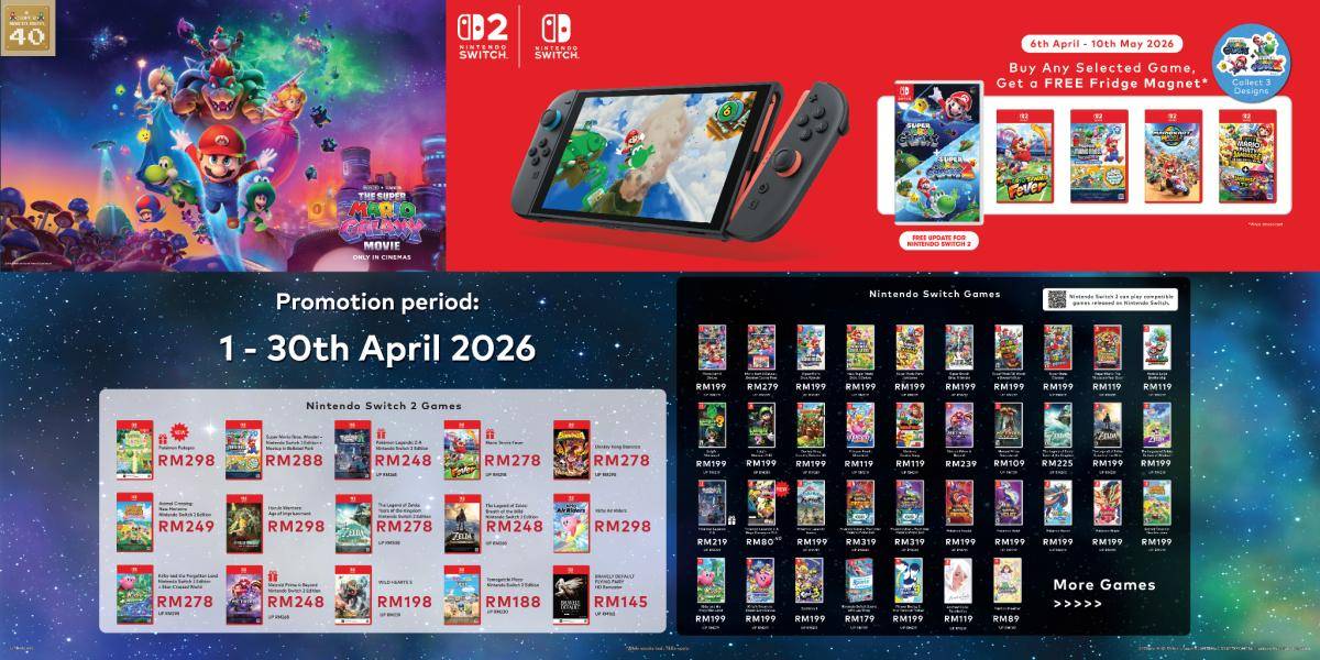 Nintendo April Promo 30 Apr