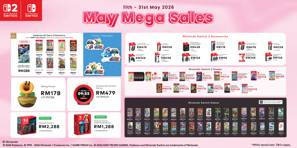 Nintendo May Promo 31 May
