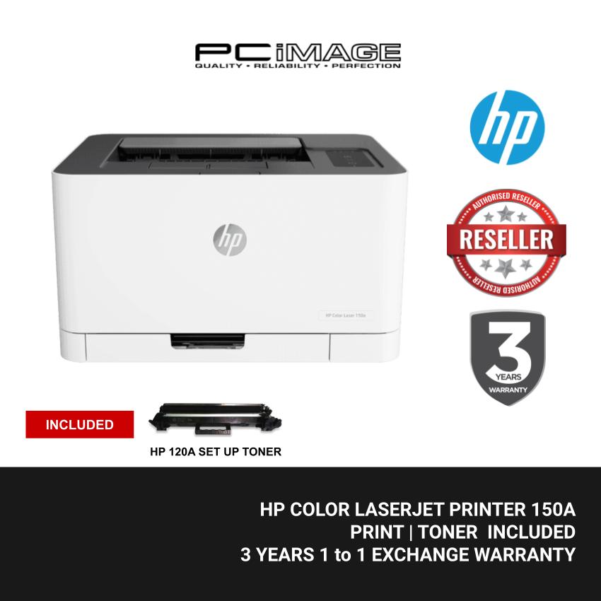 HP COLOR LASERJET PRINTER 150A (4ZB94A) + FREE RM80 E HP COLOR LASERJET PRINTER 150A (4ZB94A) + FREE RM80 E