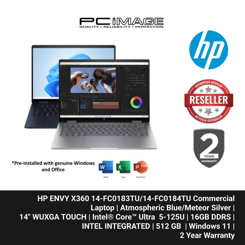 HP ENVY X360 14-FC0183TU/14-FC0184TU ULTRA 5-125U/16GB DDR5/512GB